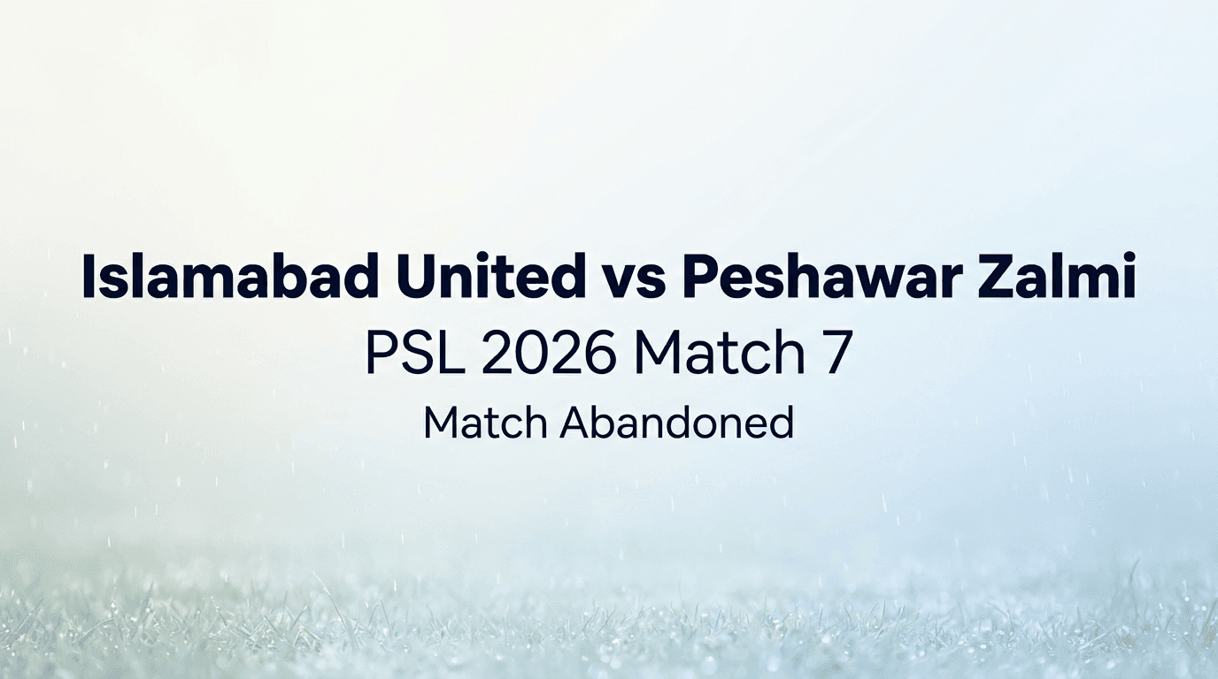 Islamabad United vs Peshawar Zalmi — PSL 2026 Match 7 Match Summary